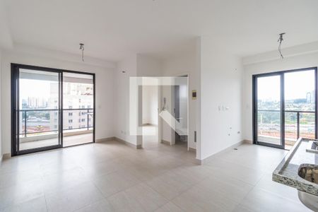 Sala de apartamento à venda com 1 quarto, 49m² em Tamboré, Barueri