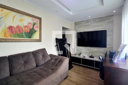Sala de apartamento à venda com 3 quartos, 87m² em Jardim, Santo André