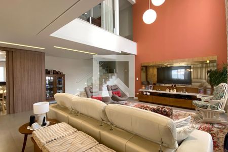 Sala de casa de condomínio à venda com 4 quartos, 360m² em Alphaville Conde Ii, Barueri