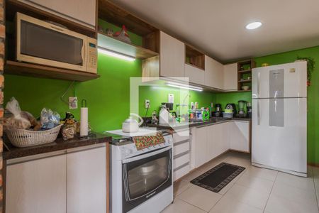 Cozinha de casa à venda com 3 quartos, 264m² em Jardim do Salso, Porto Alegre