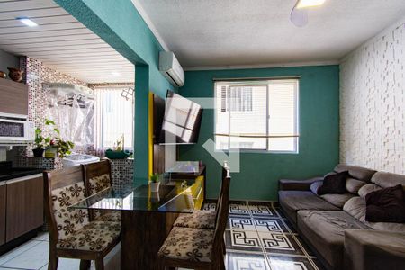 Sala de apartamento à venda com 2 quartos, 49m² em Olaria, Canoas