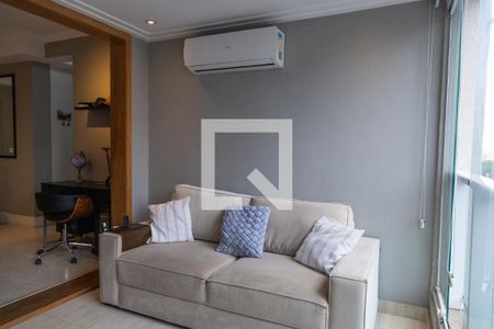 Sala de apartamento para alugar com 1 quarto, 51m² em Jardim Anália Franco, São Paulo