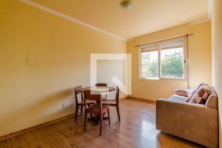 Sala de apartamento à venda com 1 quarto, 45m² em Jardim Botânico, Porto Alegre