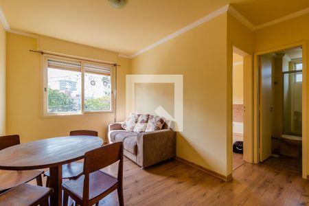 Sala de apartamento à venda com 1 quarto, 45m² em Jardim Botânico, Porto Alegre