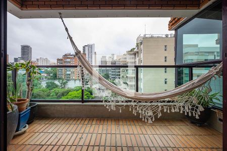 Sala - Varanda de apartamento à venda com 3 quartos, 145m² em Pinheiros, São Paulo