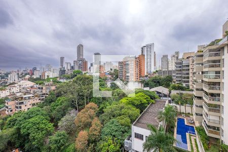 Sala - Vista de apartamento à venda com 3 quartos, 145m² em Pinheiros, São Paulo