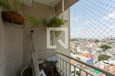 Varanda da Sala de apartamento à venda com 2 quartos, 52m² em Vila Aricanduva, São Paulo