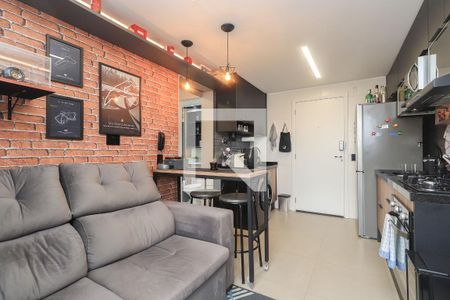 Sala de apartamento à venda com 1 quarto, 32m² em Jardim da Gloria, São Paulo
