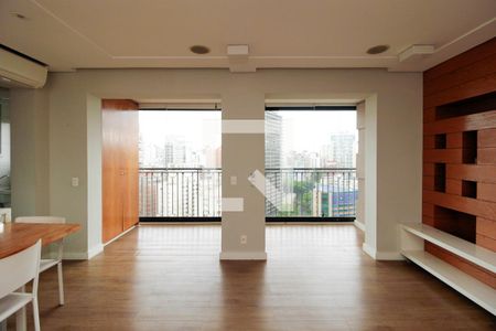 Varanda da Sala de apartamento à venda com 2 quartos, 96m² em Vila Nova Conceição, São Paulo