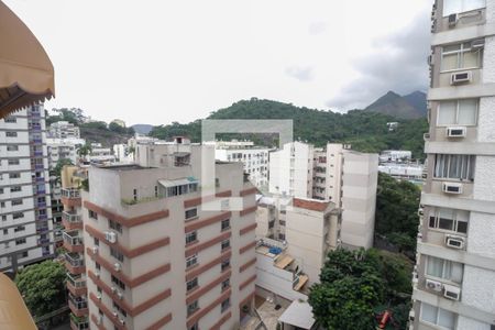 Vista da Sala de apartamento para alugar com 3 quartos, 96m² em Laranjeiras, Rio de Janeiro