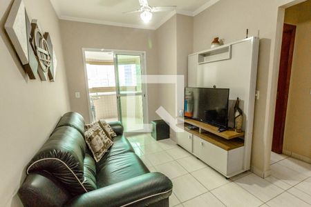 Sala de apartamento para alugar com 2 quartos, 84m² em Vila Caiçara, Praia Grande