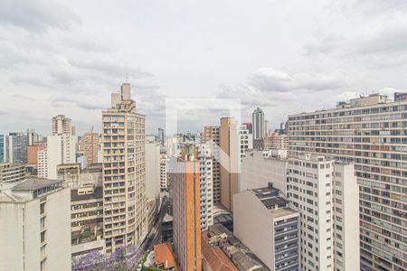 Vista da Sacada de kitnet/studio para alugar com 1 quarto, 38m² em Centro, Curitiba