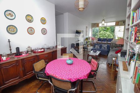 Sala de Jantar de apartamento à venda com 3 quartos, 133m² em Laranjeiras, Rio de Janeiro