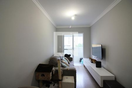 Sala  de apartamento à venda com 2 quartos, 54m² em Vila Alpina, Santo André