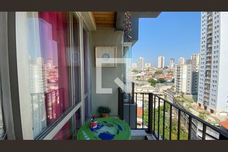 Varanda da Sala 1 de apartamento à venda com 3 quartos, 210m² em Vila Bertioga, São Paulo