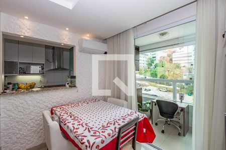 Sala de apartamento à venda com 2 quartos, 68m² em Buritis, Belo Horizonte