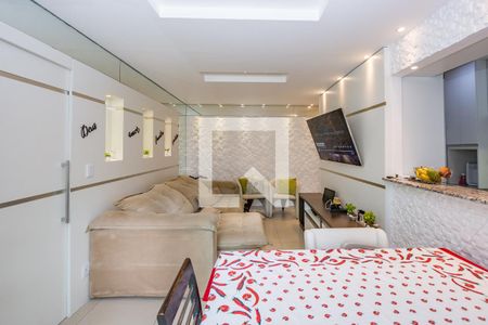 Sala de apartamento à venda com 2 quartos, 68m² em Buritis, Belo Horizonte