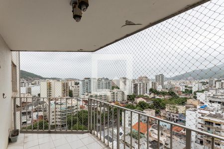 Varanda da Sala de apartamento à venda com 2 quartos, 82m² em Grajaú, Rio de Janeiro