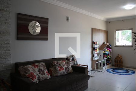 Sala de estar de casa à venda com 3 quartos, 337m² em Jardim Eulina, Campinas