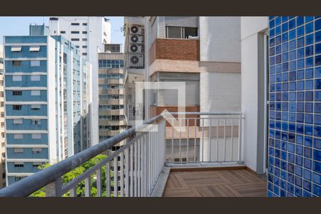 Varanda de apartamento para alugar com 2 quartos, 83m² em Santa Cecília, São Paulo