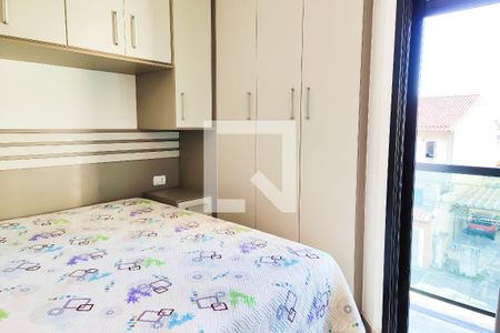 Suite de apartamento à venda com 2 quartos, 100m² em Vila Curuca, Santo André