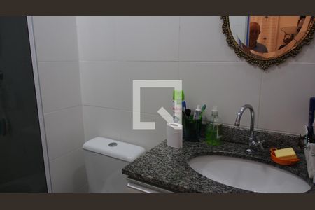 Banheiro do Quarto Suíte de apartamento à venda com 3 quartos, 79m² em Parque União, Jundiaí