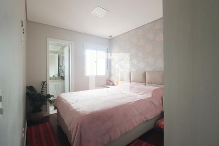 Suíte - Quarto 1 de apartamento à venda com 2 quartos, 64m² em Vila Curuçá, Santo André