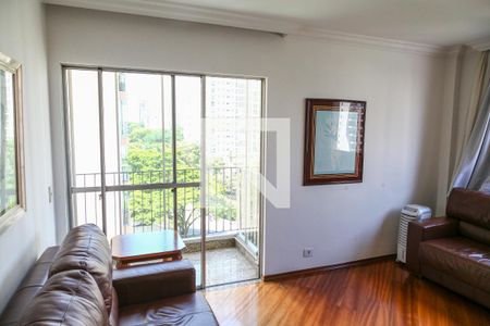 Sala de apartamento para alugar com 2 quartos, 84m² em Campo Belo, São Paulo