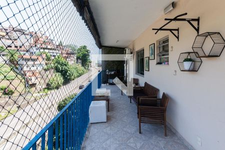 Varanda da Sala de apartamento à venda com 2 quartos, 78m² em Engenho Novo, Rio de Janeiro