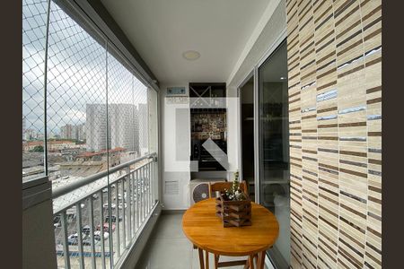 Sala - varanda de apartamento à venda com 2 quartos, 56m² em Brás, São Paulo