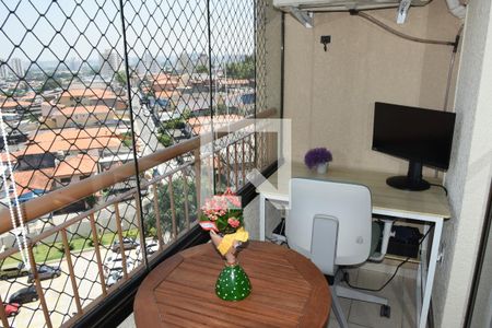 Varanda da Sala de apartamento à venda com 3 quartos, 85m² em Jardim Santa Cruz (campo Grande), São Paulo