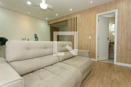 Sala - Sofá 1 de apartamento para alugar com 3 quartos, 105m² em Tatuapé, São Paulo