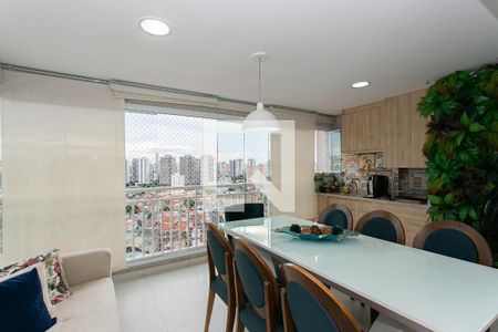 Varanda gourmet de apartamento para alugar com 3 quartos, 105m² em Tatuapé, São Paulo