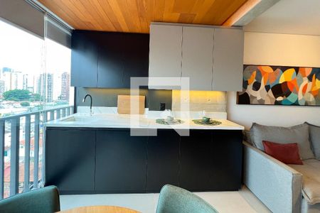 Varanda de apartamento para alugar com 1 quarto, 45m² em Vila Nova Conceição, São Paulo