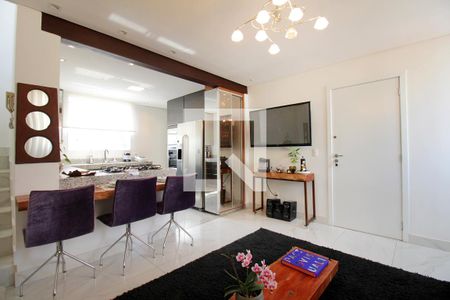 Sala de apartamento à venda com 2 quartos, 110m² em Santo Antônio, Belo Horizonte