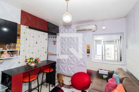 Sala de apartamento à venda com 2 quartos, 44m² em Brigadeira, Canoas