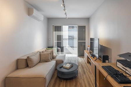 Sala de apartamento à venda com 1 quarto, 42m² em Jardim Paulista, São Paulo