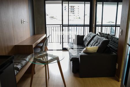 Studio à venda com 32m², 1 quarto e sem vagaSala