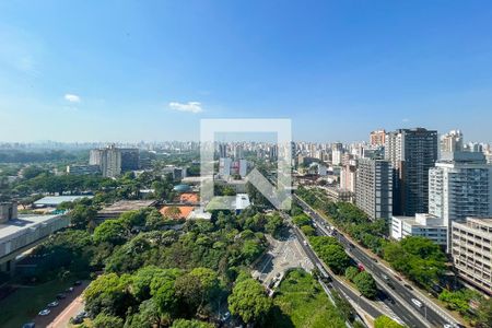 Vista de apartamento à venda com 2 quartos, 77m² em Indianópolis, São Paulo