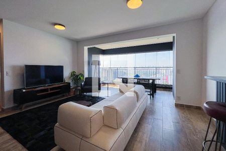 Sala de apartamento à venda com 2 quartos, 77m² em Indianópolis, São Paulo