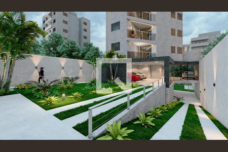 Apartamento à venda com 2 quartos, 58m² em Caiçara-adelaide, Belo Horizonte