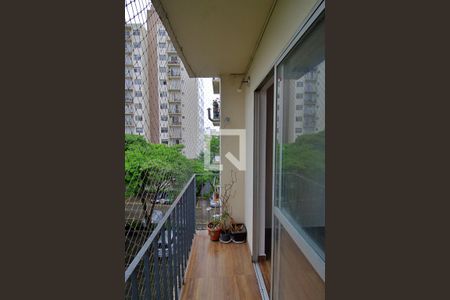 Varanda da Sala de apartamento para alugar com 2 quartos, 50m² em Jardim Umarizal, São Paulo