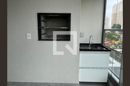 Varanda gourmet de apartamento à venda com 3 quartos, 78m² em Vila Monte Alegre, São Paulo
