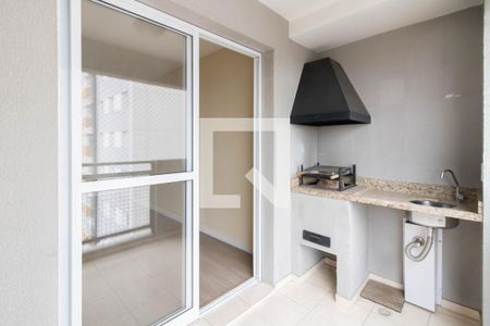 Varanda Gourmet de apartamento à venda com 2 quartos, 64m² em Vila Barros, Guarulhos