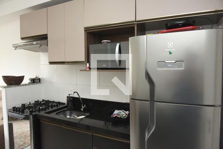 Sala/Cozinha de casa para alugar com 1 quarto, 26m² em Jardim Cidalia, São Paulo