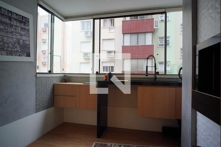 Sala - Churrasqueira de apartamento à venda com 2 quartos, 67m² em Jardim Itu Sabará, Porto Alegre