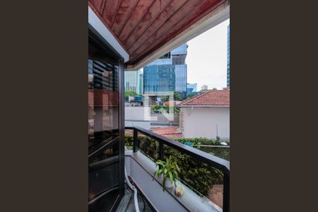 Varanda da Sala de apartamento à venda com 4 quartos, 178m² em Itaim Bibi, São Paulo