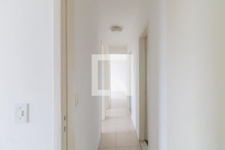 Corredor de apartamento para alugar com 3 quartos, 75m² em Moinho Velho, São Paulo