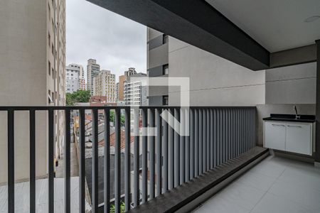 Varanda de apartamento para alugar com 2 quartos, 54m² em Jardim Paulista, São Paulo