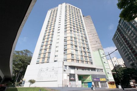 Fachada de apartamento para alugar com 1 quarto, 20m² em Centro Histórico, Porto Alegre